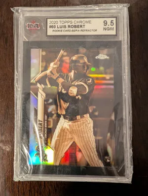 Luis Robert rookie front