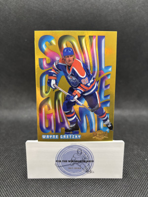 Wayne Gretzky Metal Universe Soul of the Game /99 front