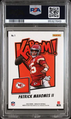 #1 PATRICK MAHOMES II back