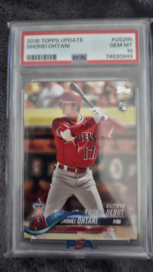 Shohei Ohtani 2018 Topps front