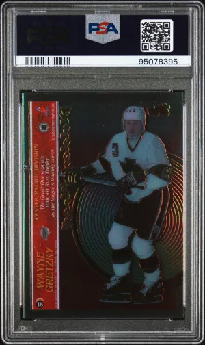 1994 Finest Division's Finest Clear Cut Wayne Gretzky Division's Fin. Clear Cut back