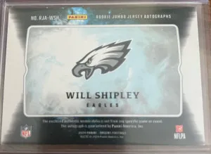 2024 Origins Will Shipley RPA back