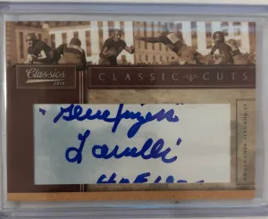 🏈2010 Panini Classic Cuts - Dante Lavelli Auto /100 - Cleveland Browns front