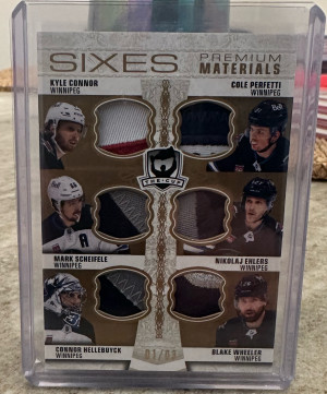 The Cup Sixes Premium Materials Patch Winnipeg /3 front