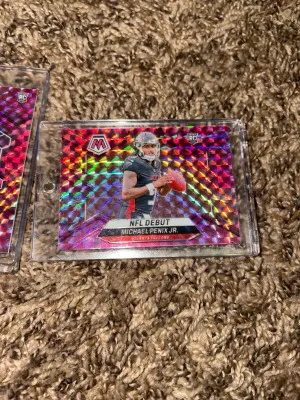 2024 Mosaic Football Pink Camo RC back