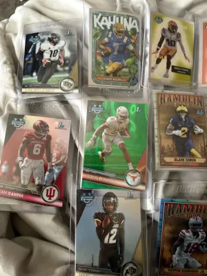 2023 Bowman U Football back