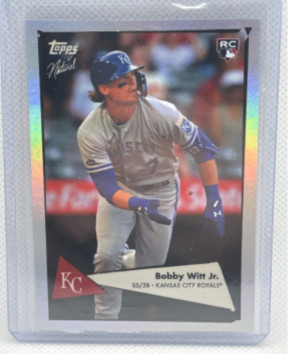 2022 Topps X Naturel Bobby Witt Jr Rookie /99 front