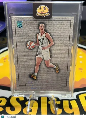 2024 Panini WNBA Origins Caitlin Clark Blank Slate SSP Case Hit front