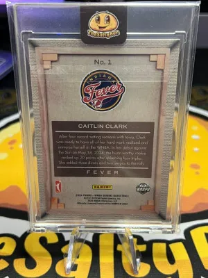 2024 Panini WNBA Origins Caitlin Clark Blank Slate SSP Case Hit back