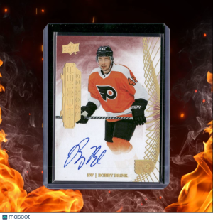 2022-23 Upper Deck Premier Bobby Brink Rookie Auto #AF-BB front