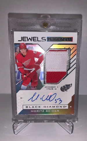 Moritz Seider Jewels Of The Draft /49 front