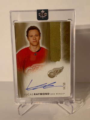 Lucas Raymond The Cup Rookie Class Auto /50 front