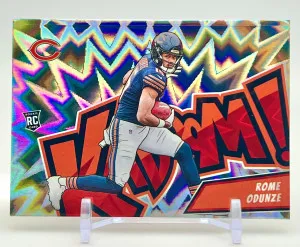 Rome Odunze KABOOM Rookie Case Hit 2024 Absolute front