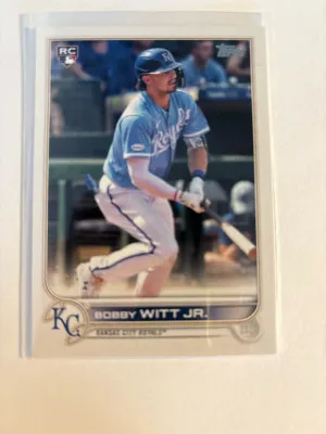 Bobby Witt Jr Topps Series 2 SP RC front