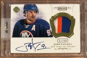 2012-13 Panini Dominion John Tavares 51/60 front