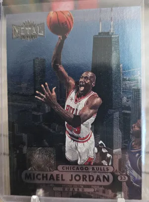 Michael Jordan 97 Metal Universe front