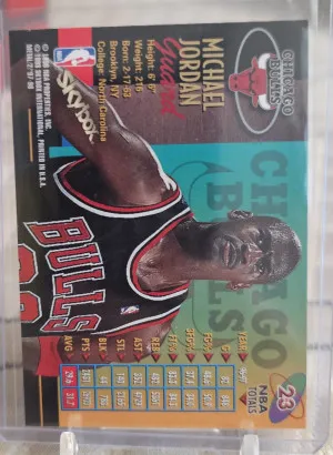 Michael Jordan 97 Metal Universe back