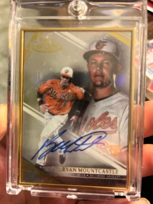 Ryan Mountcastle Gold Label Auto front
