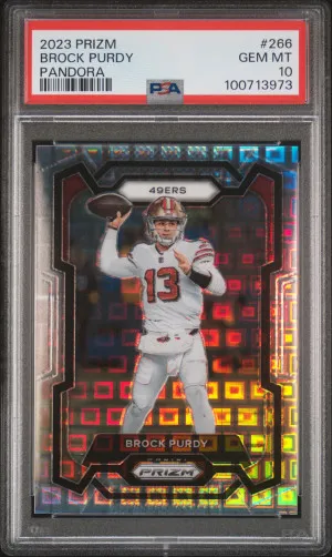 2023 Panini Prizm Brock Purdy Pandora front
