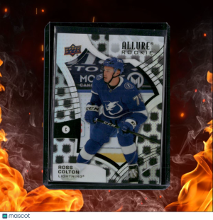 2021-22 Upper Deck Allure Ross Colton 2005 NHL Shield Rookie #144 front