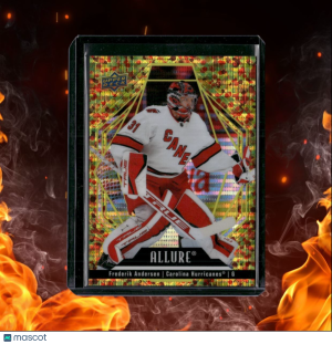 2022-23 Upper Deck Allure Frederik Andersen 126/199 #65 front