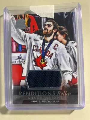 Shane Wright 22-23 The Cup Renditions Relics front