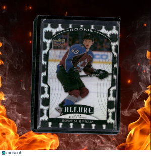 2020-21 Upper Deck Allure Bowen Byram NHL Shield 2005 Rookie #98 front