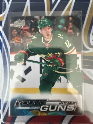 Matt Boldy Young guns front