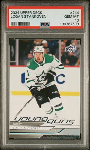 2024 Upper Deck Logan Stankoven front