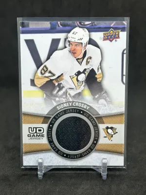 Sidney Crosby 2015-16 Upper Deck Series One UD Game Jersey #GJ-CR front