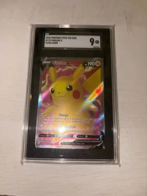 2020 Pokemon #170 Pikachu V front