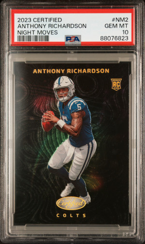 2023 Panini Certified Night Moves Anthony Richardson front