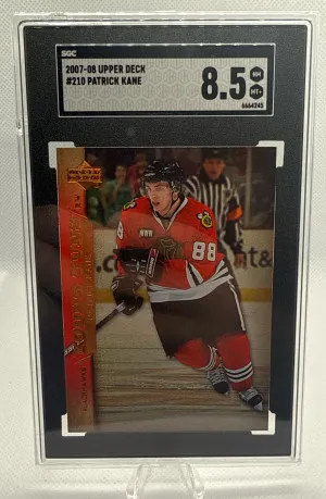 2007-08 Patrick Kane Young Guns SGC 8.5 front