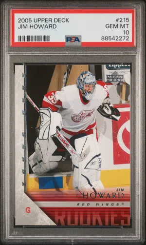 2005 Upper Deck Jim Howard front