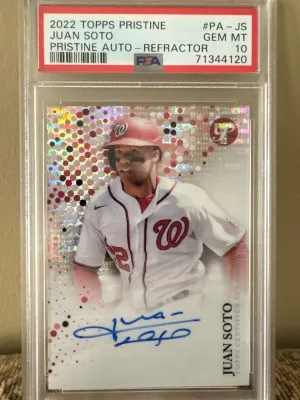 Juan Soto Pristine Auto /99 Psa 10 front