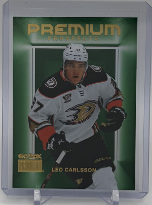 Leo Carlsson Rookie Premium Prospects Emerald /10 front