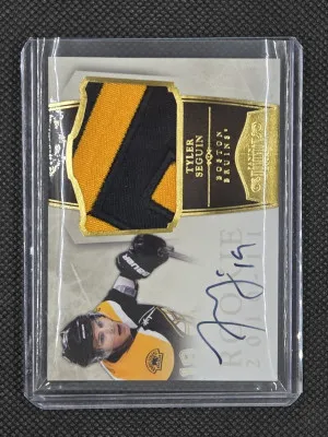 2010-11 Panini Dominion Rookie Signature Patch Gold /25 - Tyler Seguin front