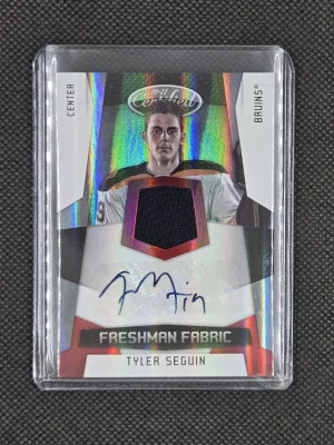 2010-11 Panini Certified Freshman Fabric Rookie Auto Jersey /100 - Tyler Seguin front