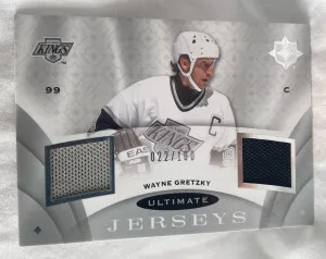 Wayne Gretzky 2008-09 Upper Deck Ultimate Jersey Patch 22/100 front