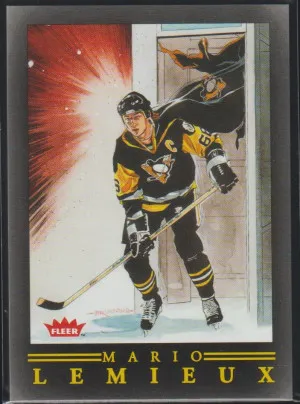 Mario Lemieux Credentials 2022-23 Pro Visions SSP front