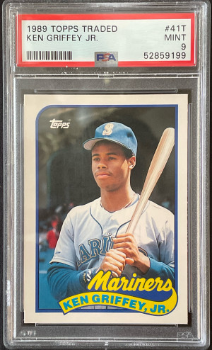 1989 Topps Traded Ken Griffey Jr. front