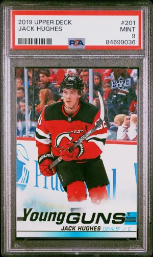 2019 Upper Deck Jack Hughes front