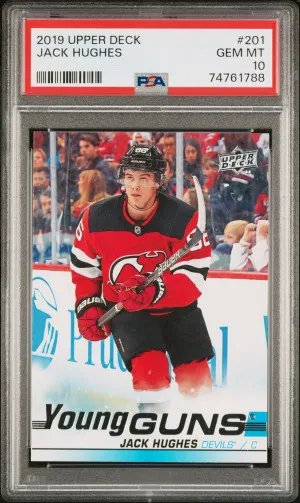 2019 Upper Deck Jack Hughes front