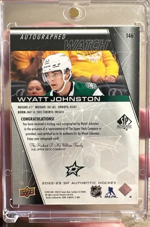 Wyatt Johnston Future Watch Auto SSP back