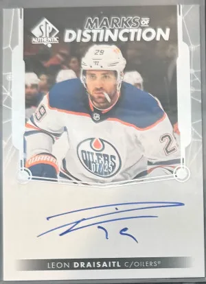 Leon Draisaitl Marks Of Distinction Auto front