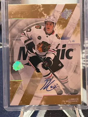 2023-24 SPx Autographs #73 Lukas Reichel Auto front