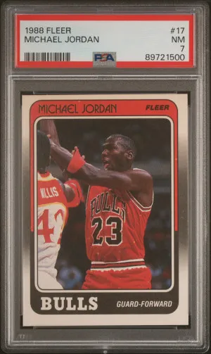 1988 Fleer Michael Jordan front