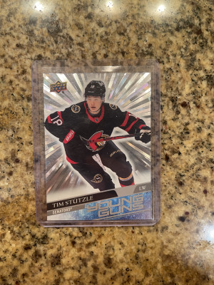 Tim Stutzle Young Guns Outburst front
