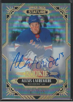 Alexis Lafreniere 2020-21 Stature Rookie Auto /199 front