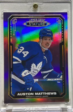 2021-22 Stature Auston Matthews 1/1 #65 front